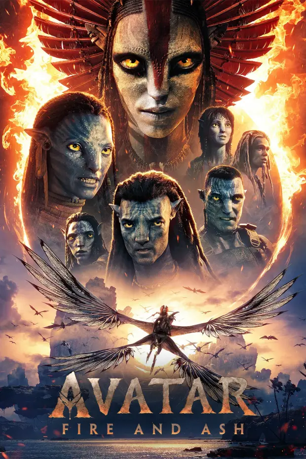 Avatar: Fire and Ash key art