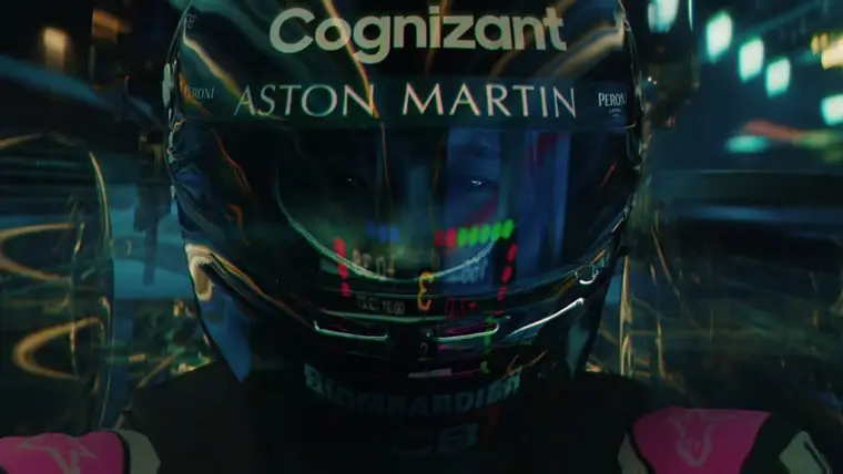 Frame from the Cognizant commercial