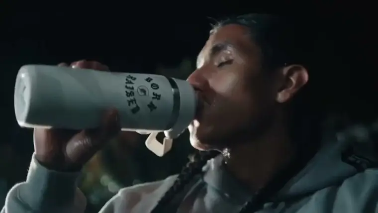 Frame from the Gatorade × FIFA 2026 commercial