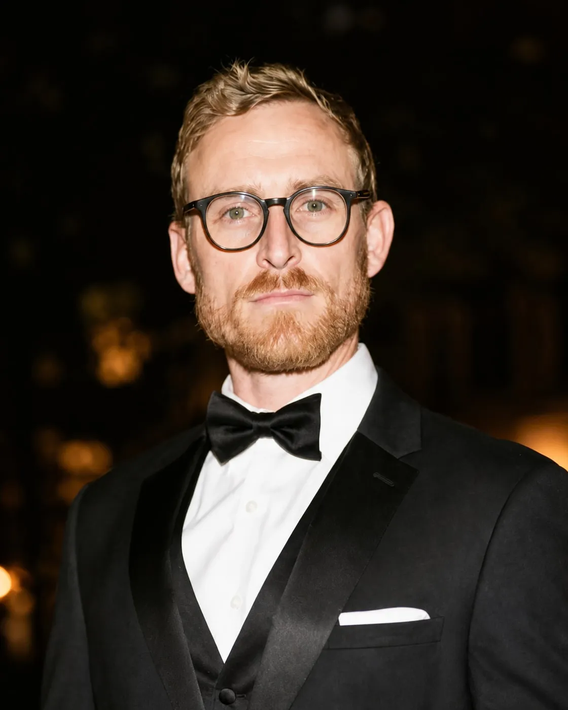 Portrait of Morgan Spadone in black tie.